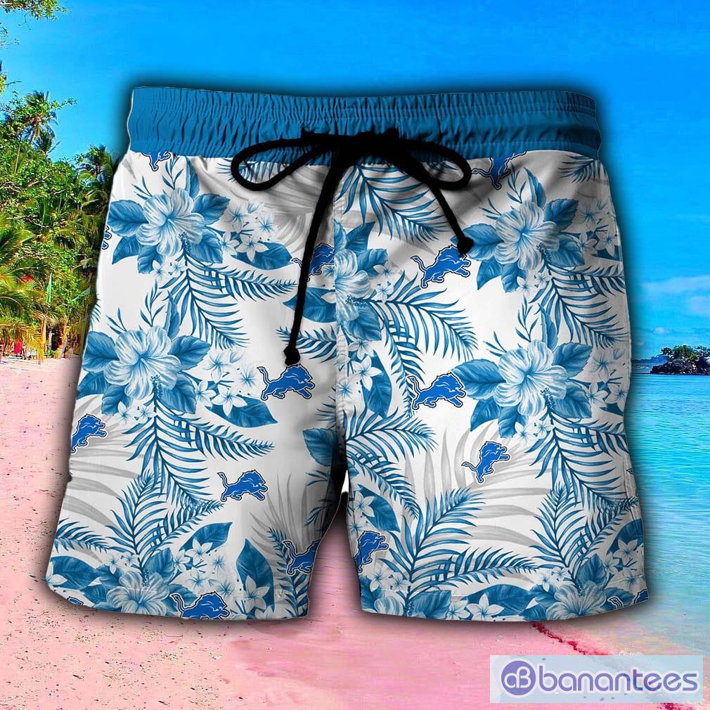 Detroit Lions NFL Football 3D Hawaiian Shirt And Shorts For Men And Women  Gift Fans - Banantees