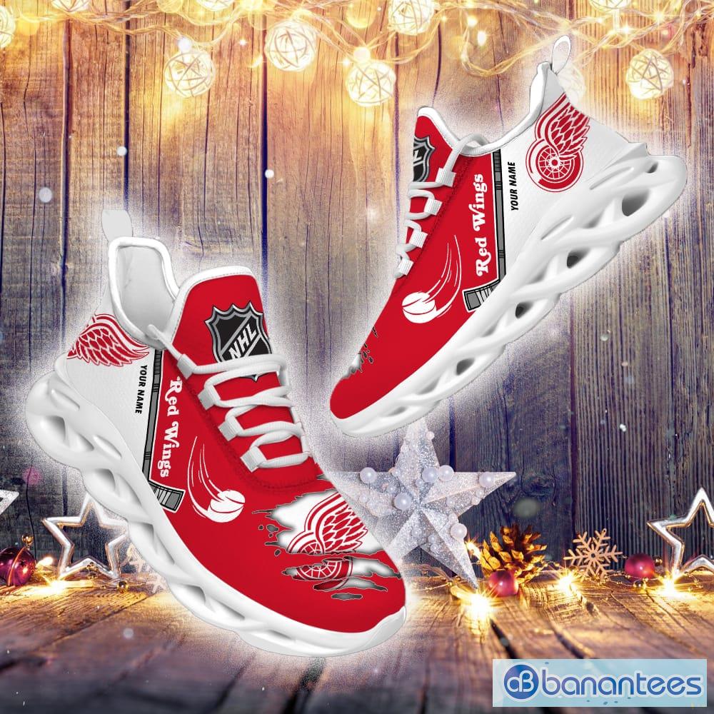Detroit Red Wings Logo NHL Max Soul Shoes Running Shoes