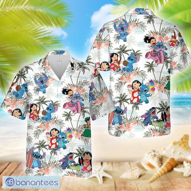 Lilo And Stitch 3D printing unisex summer t shirts casual Short Sleeve  t-shirt