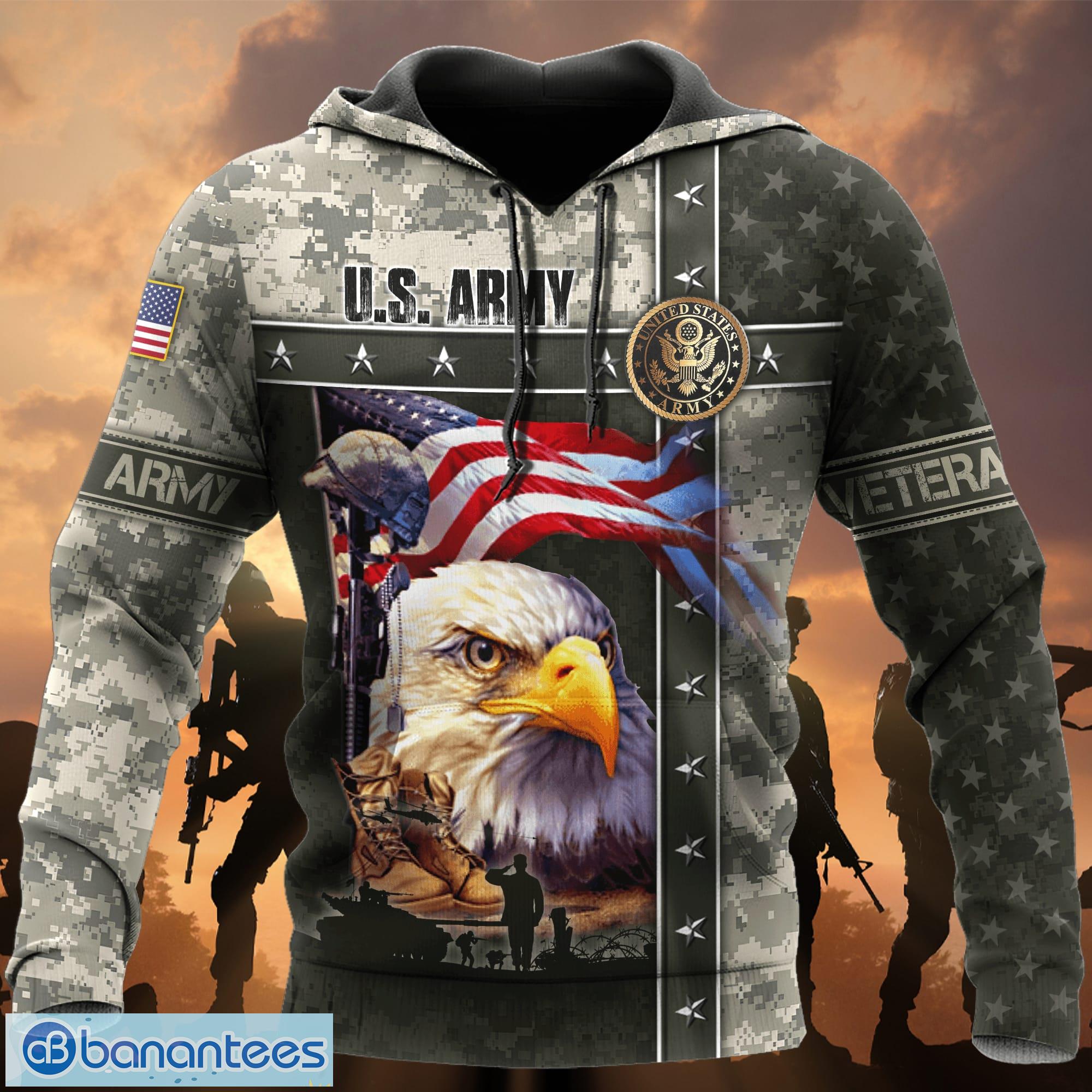 Eagles Camo Military Hoodie