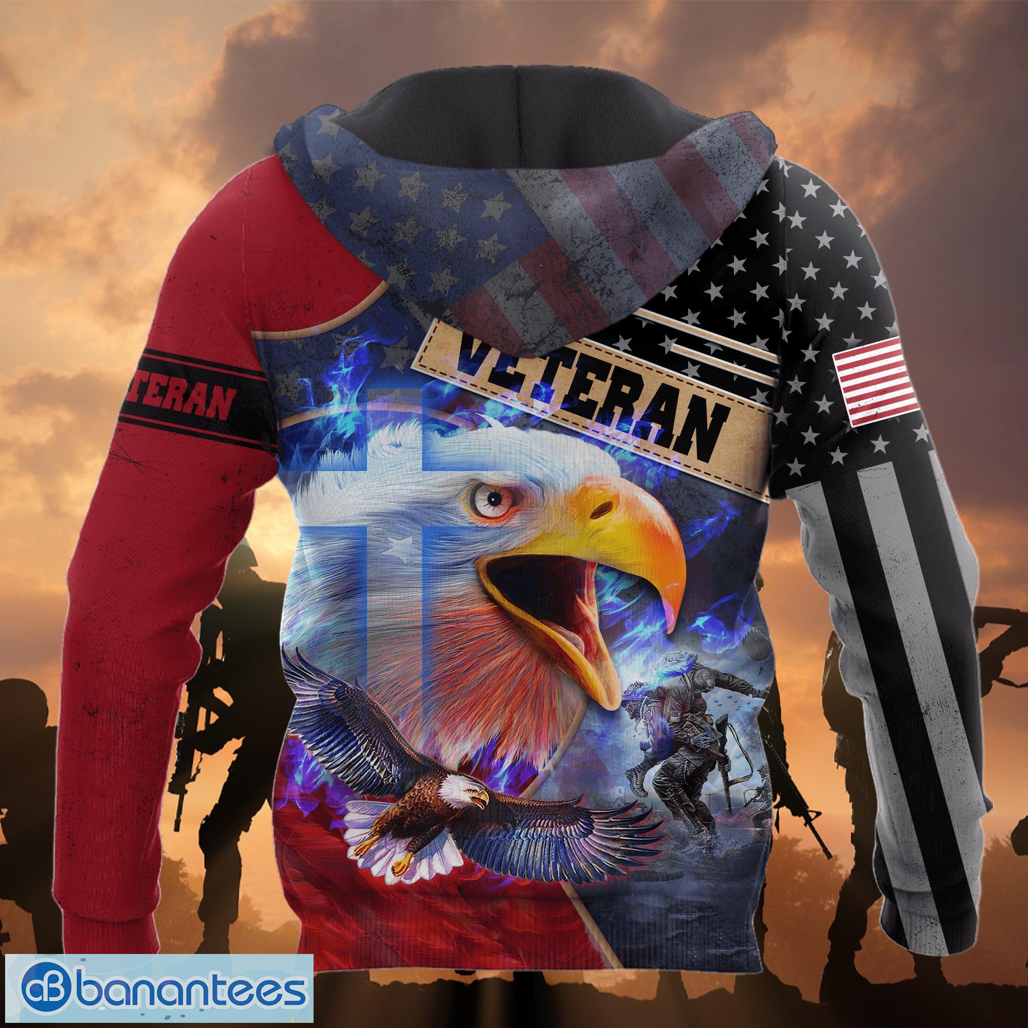 Shop Eagles Veterans Day Hoodie