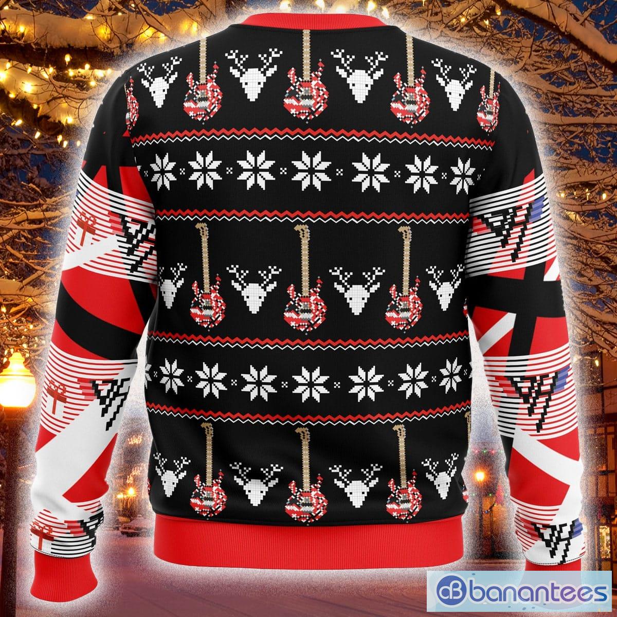 Van Halen Rock Band Members Ugly 3D Christmas Sweater – Teepital – Everyday  New Aesthetic Designs