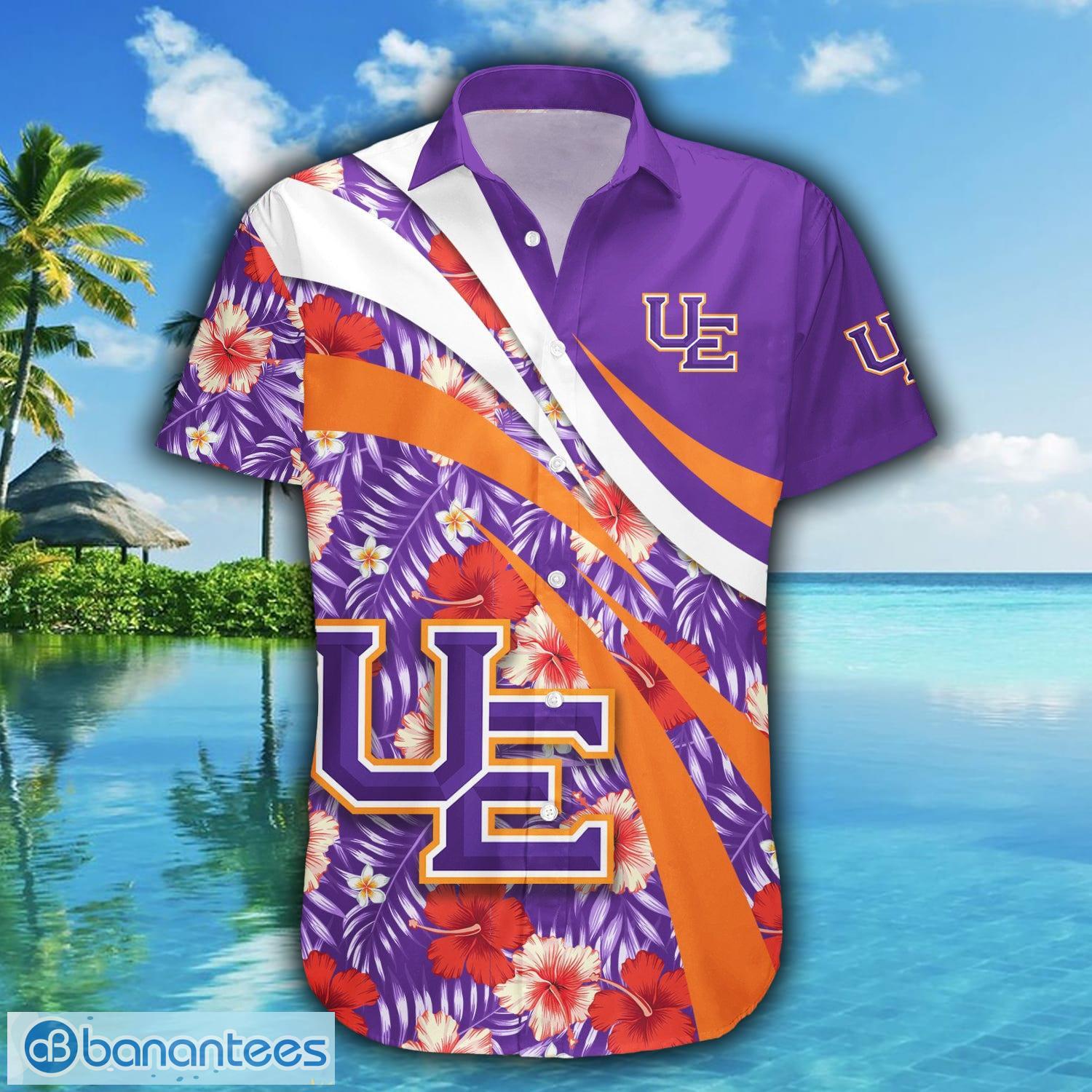 Evansville Purple Aces 3D Hawaiian Shirt Grunge Polynesian TattooNCAA  Summer Beach For Fans Gift - Freedomdesign