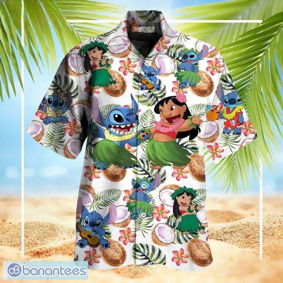 Disney Lilo Red Replica an Funny Lilo Stitch Summer Hawaiian Shirt Gift -  Banantees