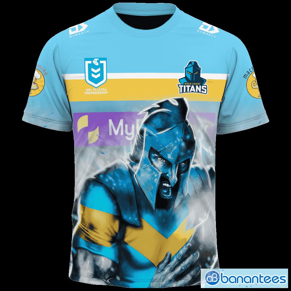 NRL Gold Coast Titans Personalized Unisex Hawaiian Shirt And Short