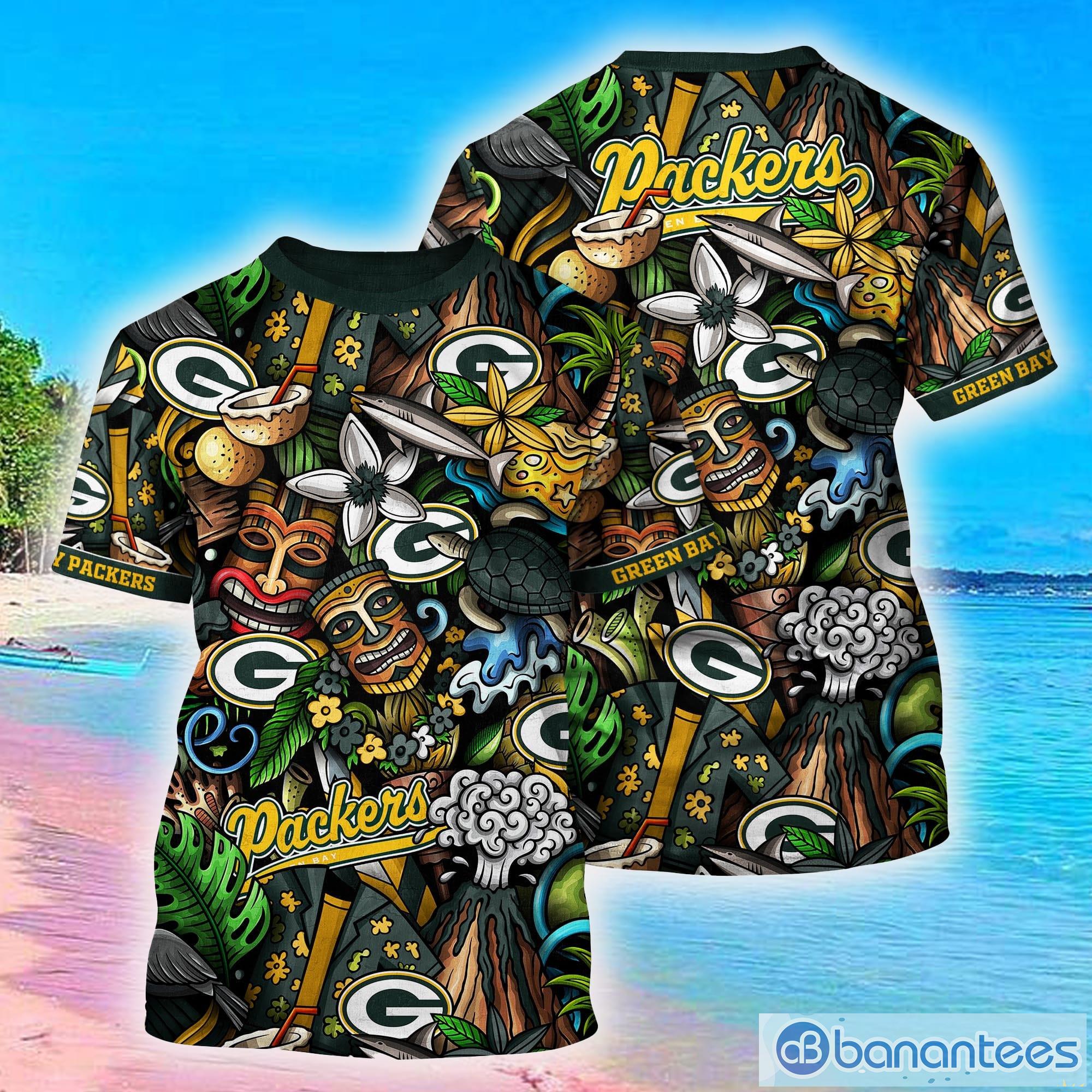 Green Bay Packers Nfl All Over Printed 3D Shirt For Fans - Banantees