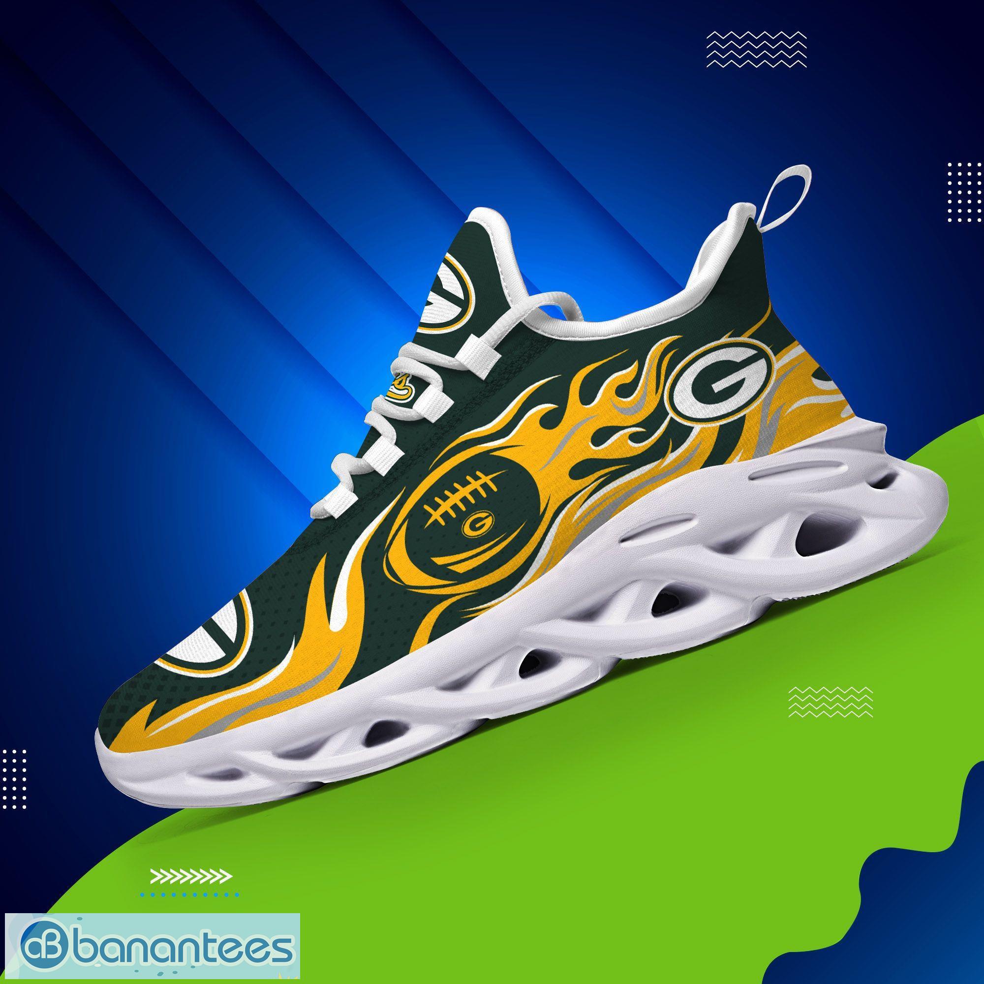 Green Bay Packers NFL Max Soul Shoes Gift For Sport's Fan - Banantees