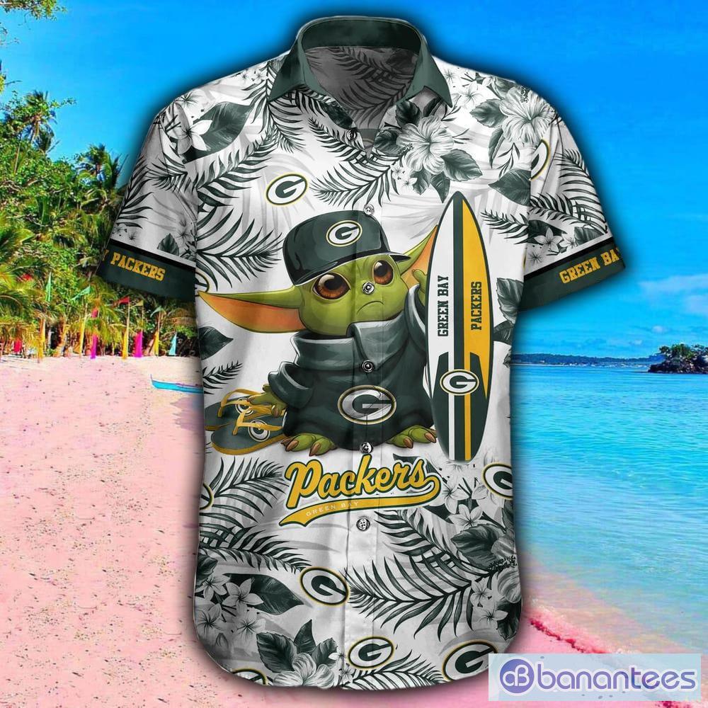 Green Bay Packers NFL Baby Yoda 3D Hawaiian Shirt And Shorts For Men And  Women Gift Fans - Banantees