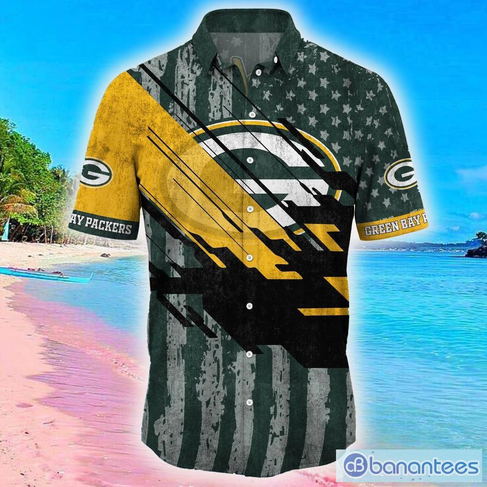 Green Bay Packers 3D Hawaiian Shorts style summer Gift For Mens - Banantees