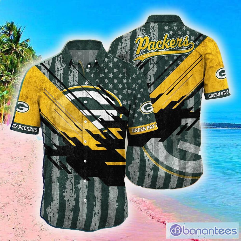 Green Bay Packers 3D Hawaiian Shorts style summer Gift For Mens - Banantees