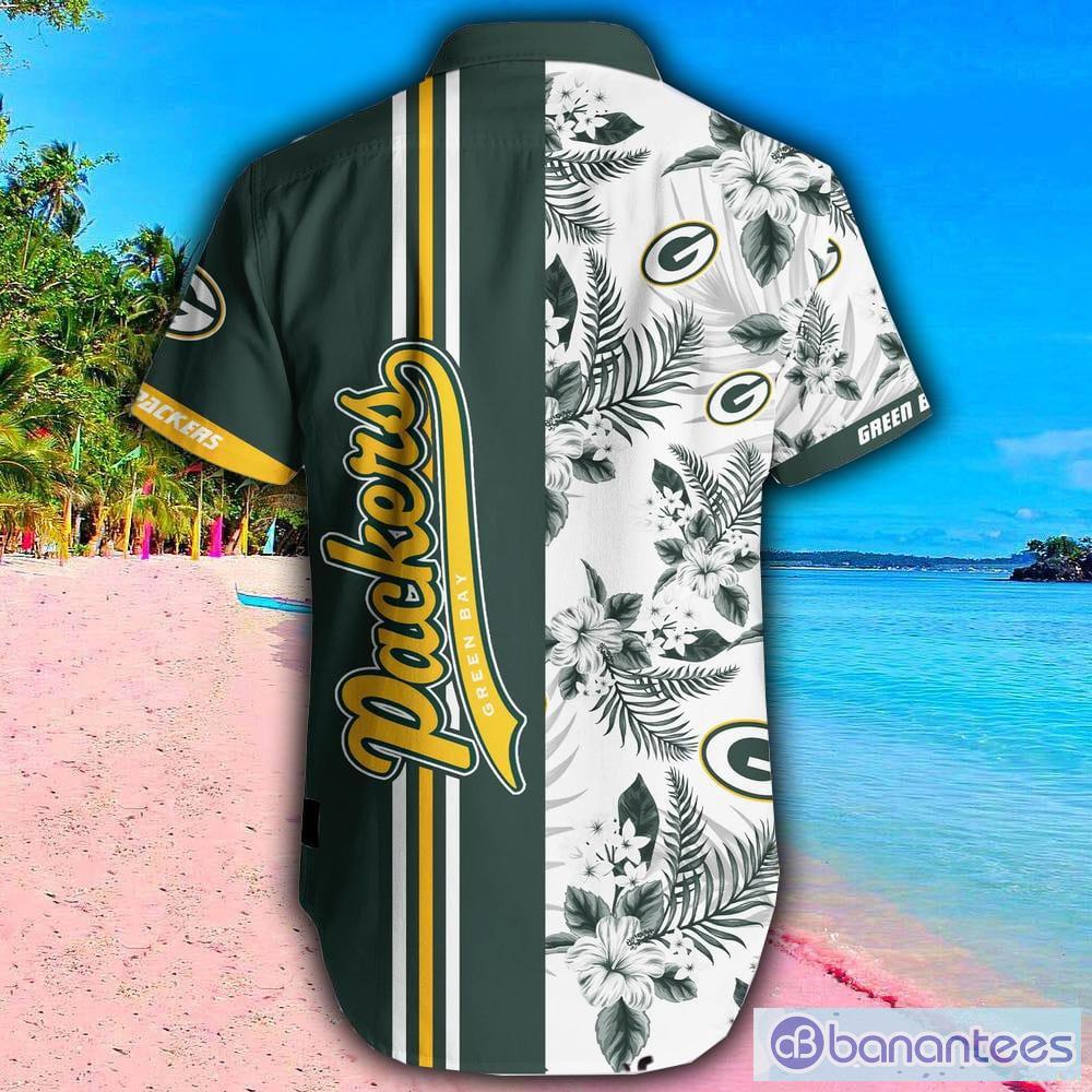 Green Bay Packers Mickey Mouse Summer Hawaiian Shirt And Shorts - Banantees