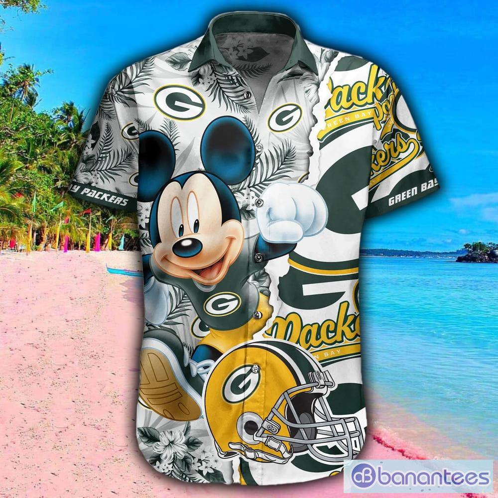 Green Bay Packers NFL Design 7 Beach Hawaiian Shirt Men And Women