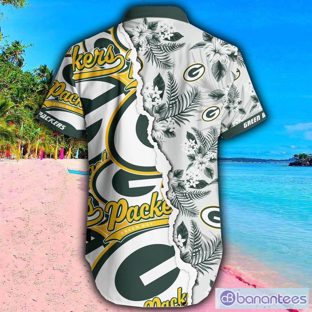 Green Bay Packers Tropical Hawaiian Shorts Gift For Fans