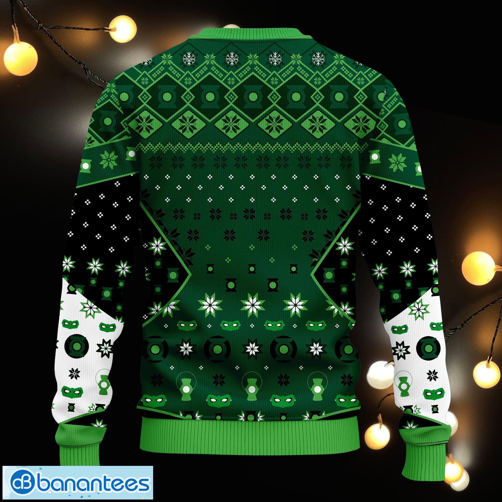 Green lantern clearance christmas sweater