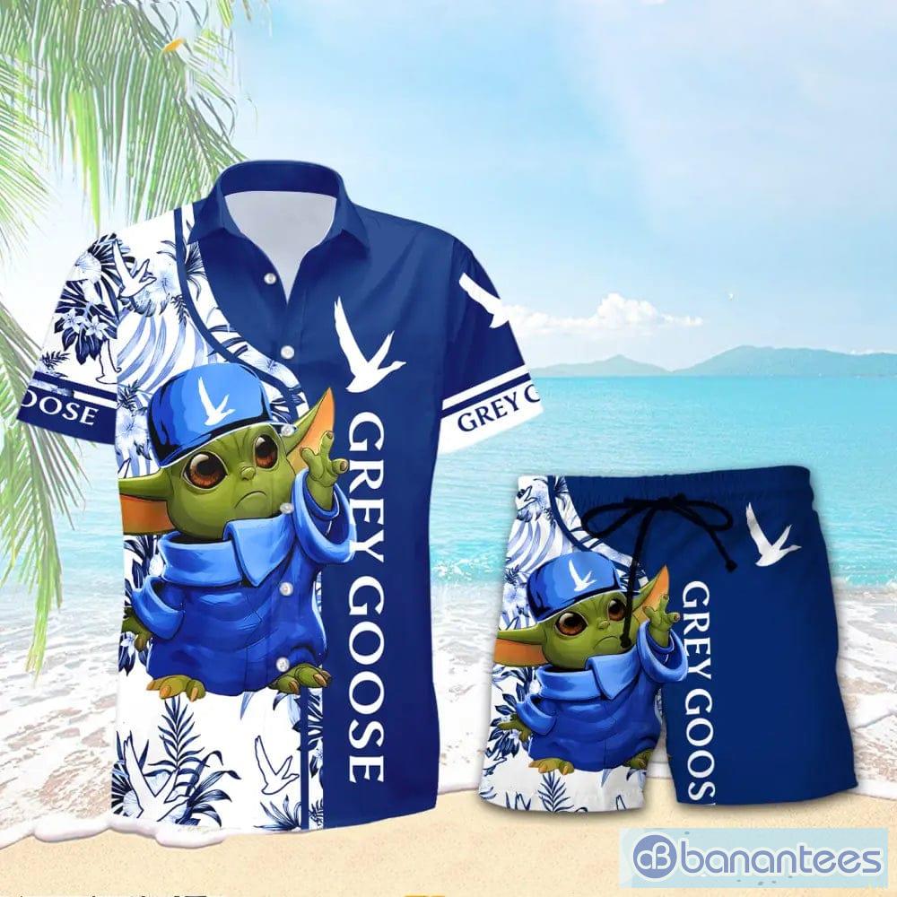 Houston Texans NFL Baby Yoda 3D Hawaiian Shirt And Shorts For Men And Women  Gift Fans - Banantees