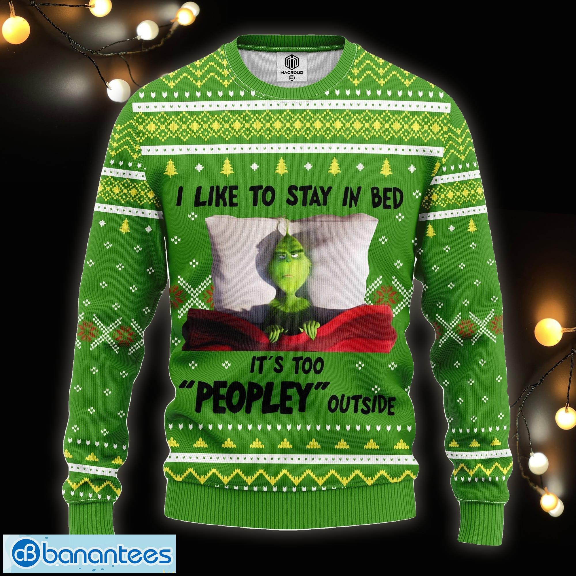 Carolina Panthers Baby Groot And Grinch Best Friends Football Ugly  Christmas Sweater - Banantees