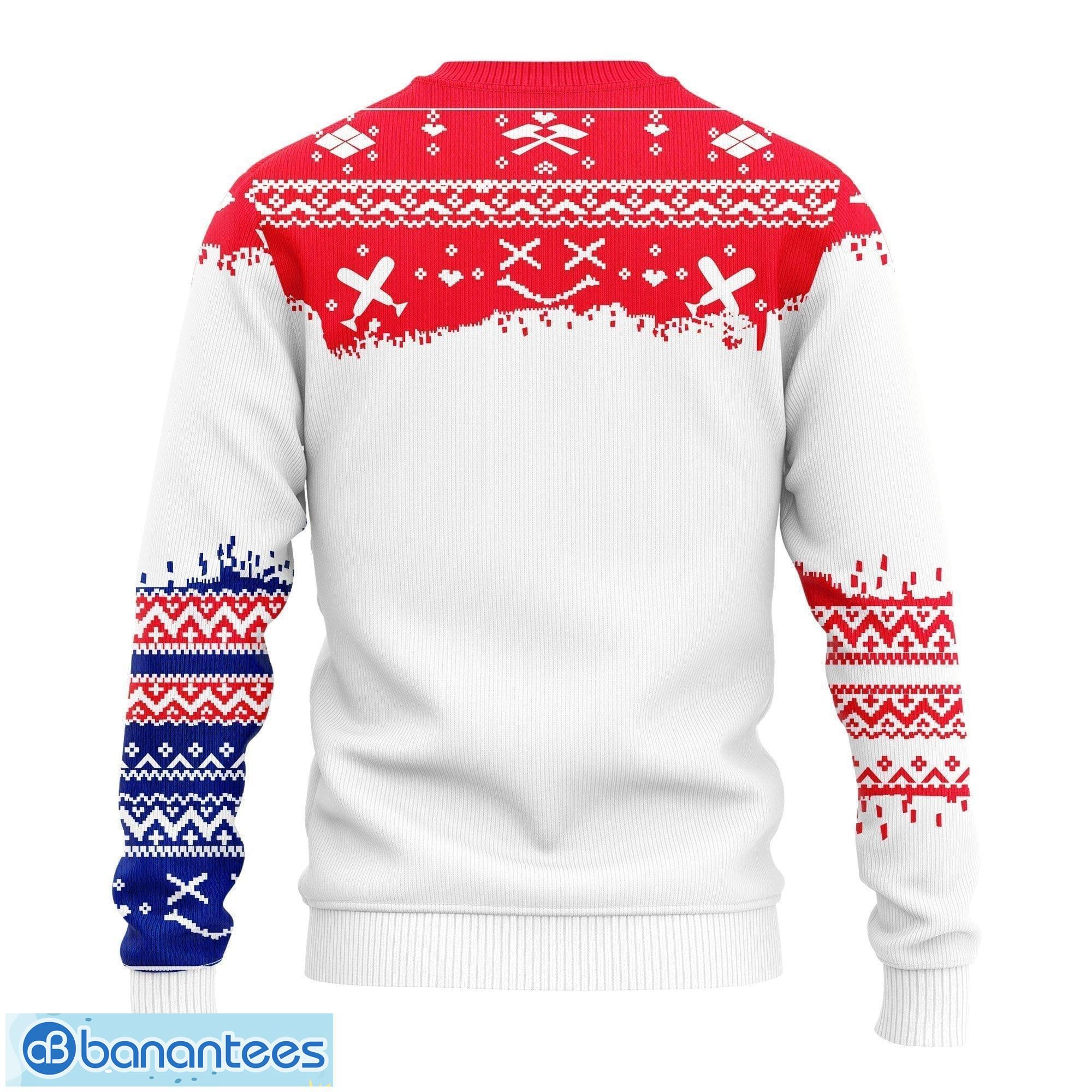 Washington Redskins Snowflakes Pattern Ugly Christmas Sweater Christmas  Gift - Banantees