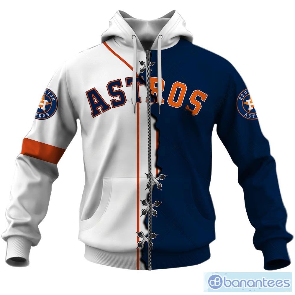 Houston Astros MLB Custom Number And Name 3D Hoodie For Men And Women Gift  Fans - Banantees