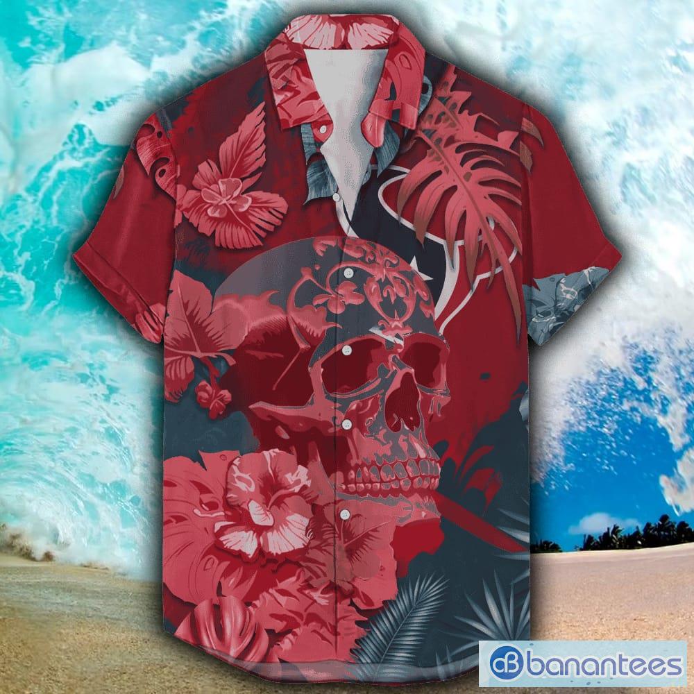 Houston Texans Hawaiian Jungle Skull NFL Beach Summer Men And Women For  Fans Gift - Banantees