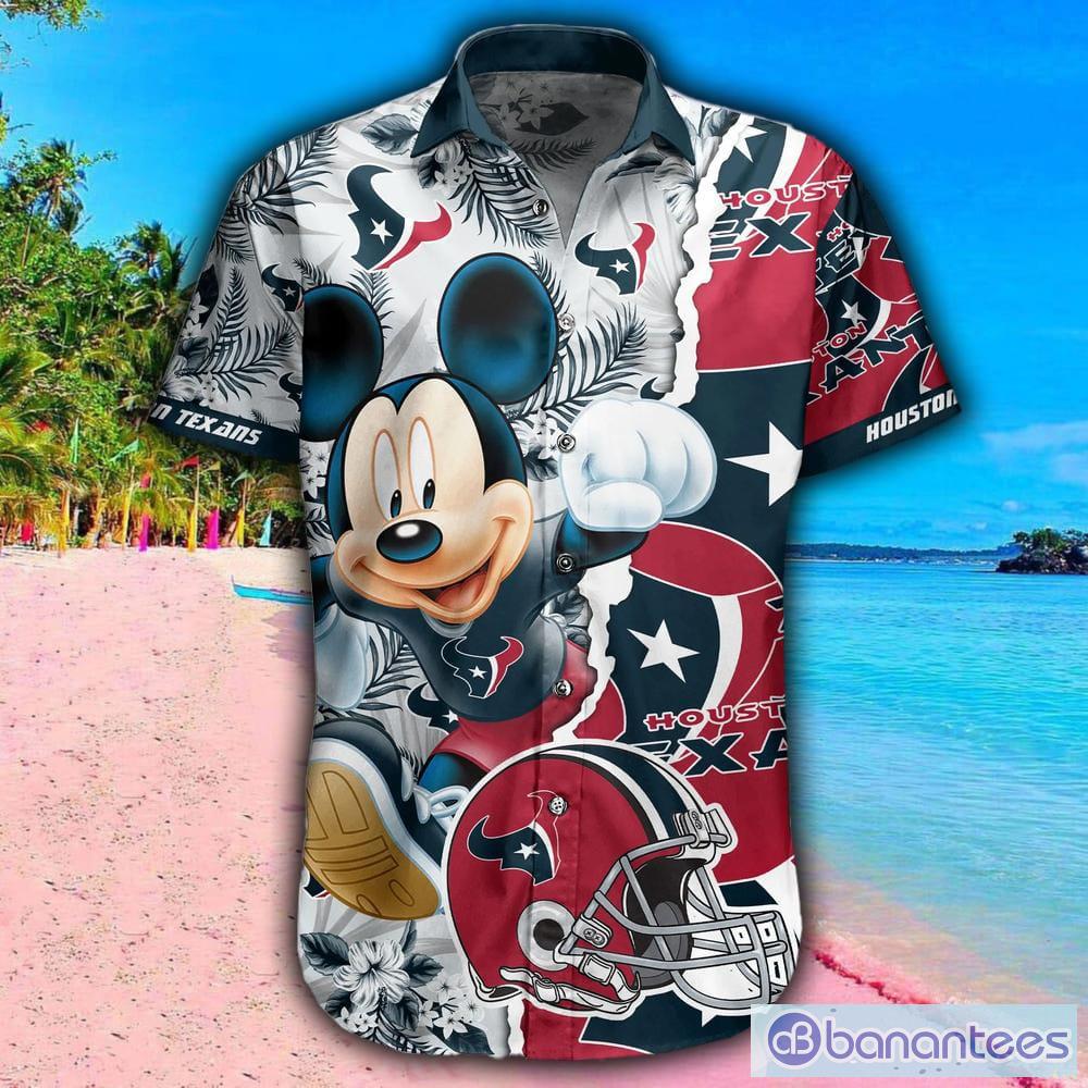 NFL Houston Texans Logo Hot Hawaiian Shirt Gift For Men And Women