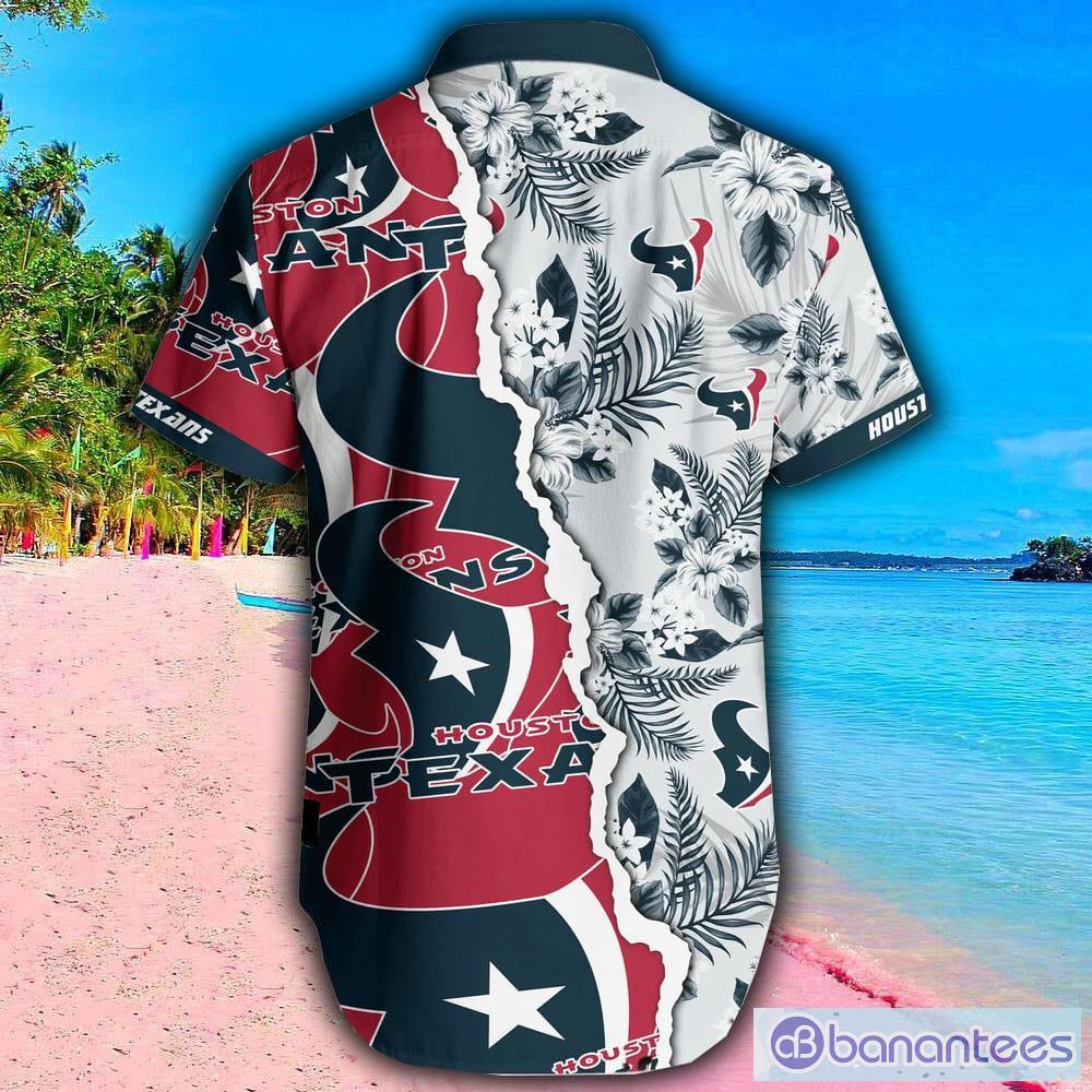 Houston Texans Custom Name NFL Hawaiian Shirt And Shorts Gift For Men And  Women Fans - Banantees