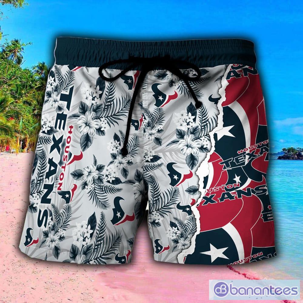 Houston Texans NFL Style 7 Summer 3D Hawaiian Shirt And Shorts For Men And  Women Gift Fans - Banantees