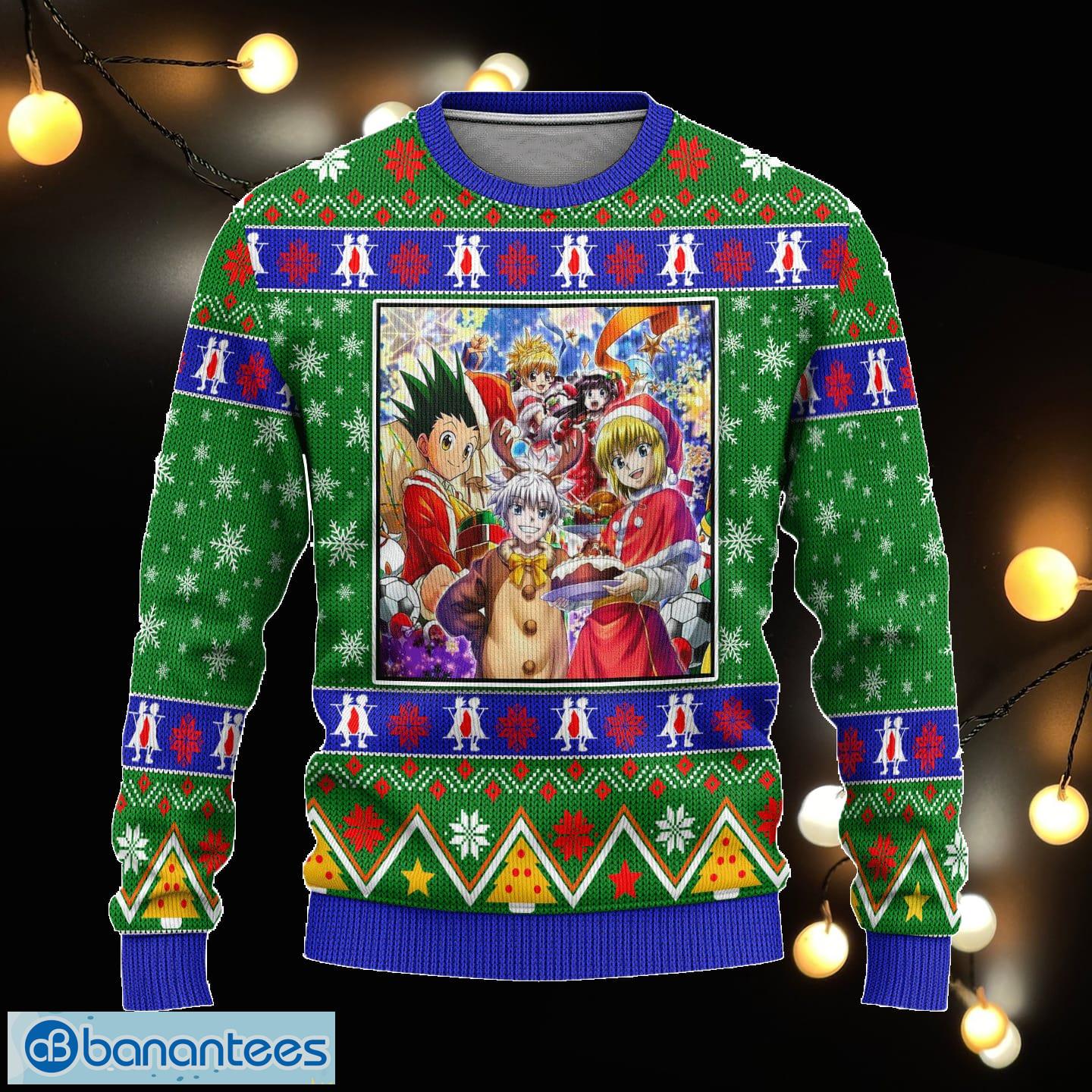 Hisoka Hunter x Hunter Anime Gift Holiday 2023 Ugly Sweater - Binteez