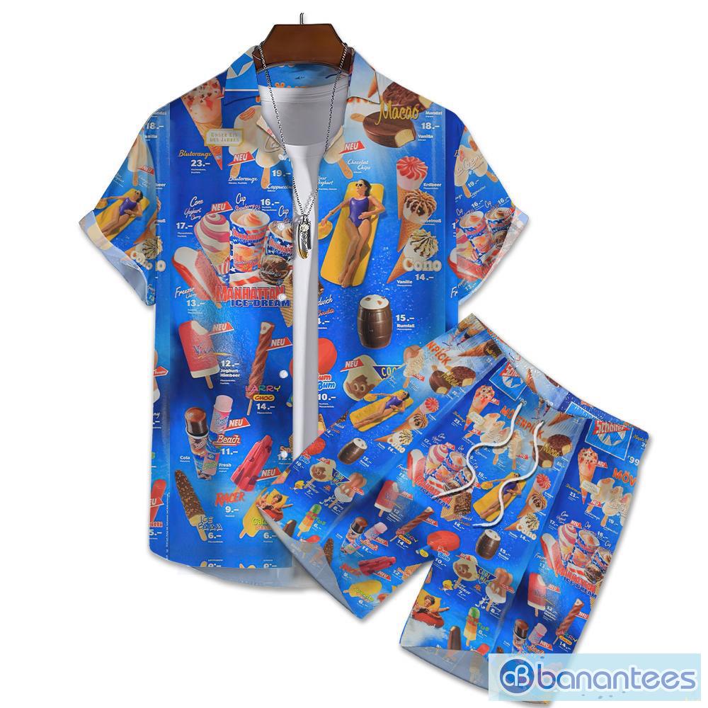 NFL Beige Hawaiian Shirts for Men