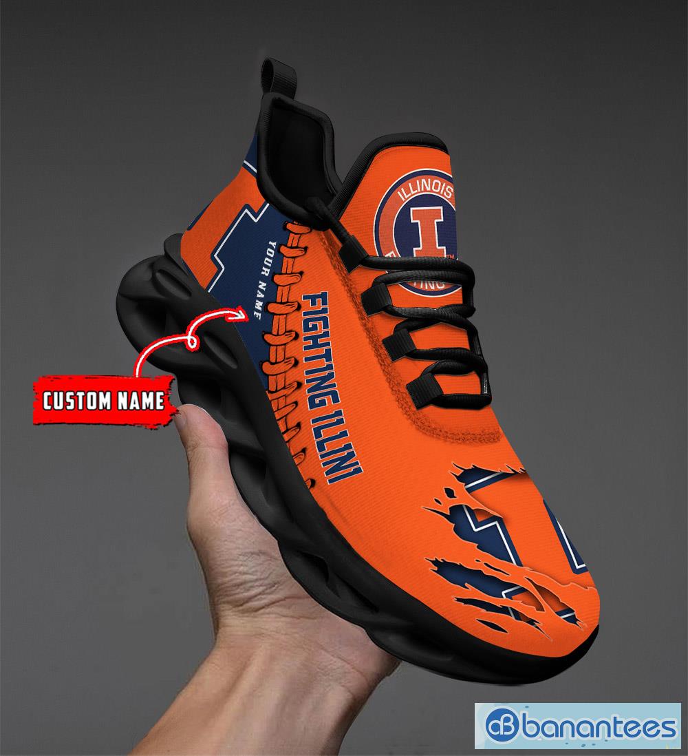 Custom Name Shoes Houston Astros Striped Max Soul Shoes Sport Sneakers -  Banantees