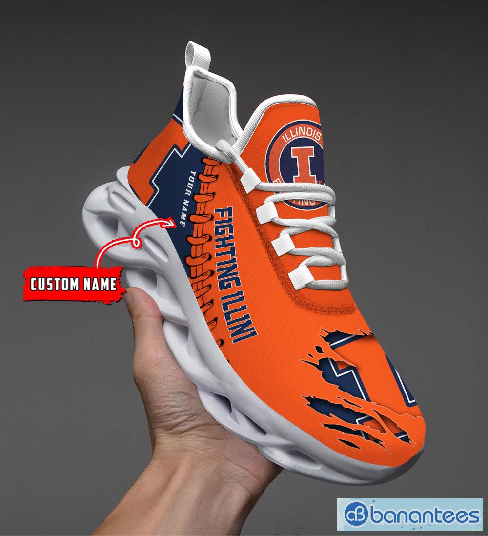 Custom Name Shoes Houston Astros Striped Max Soul Shoes Sport Sneakers -  Banantees