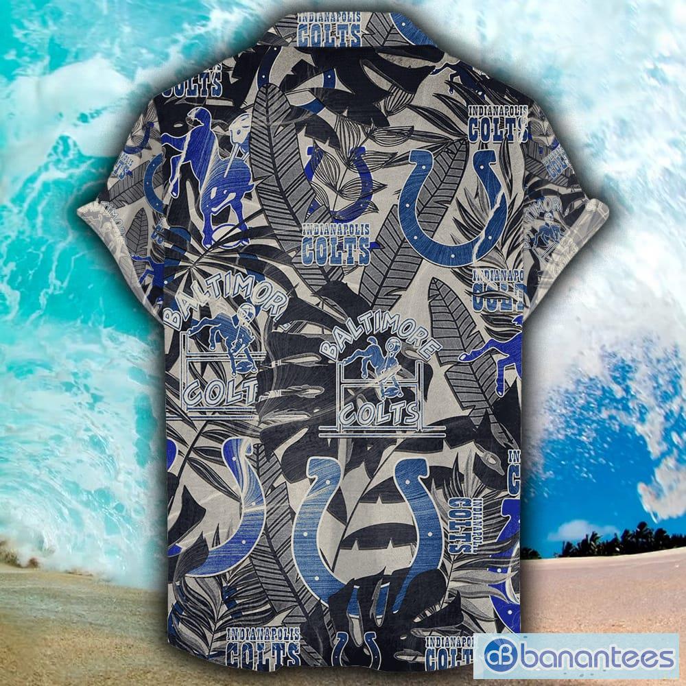 Indianapolis Colts NFL Football 3D Hawaiian Shirt And Shorts For