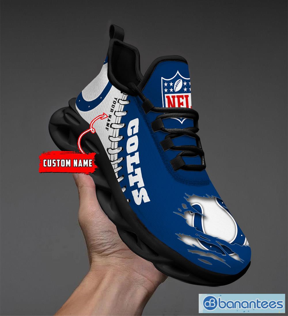 Indianapolis Colts Custom Name Air Jordan 11 Sneaker Shoes For Sport Fans -  Banantees