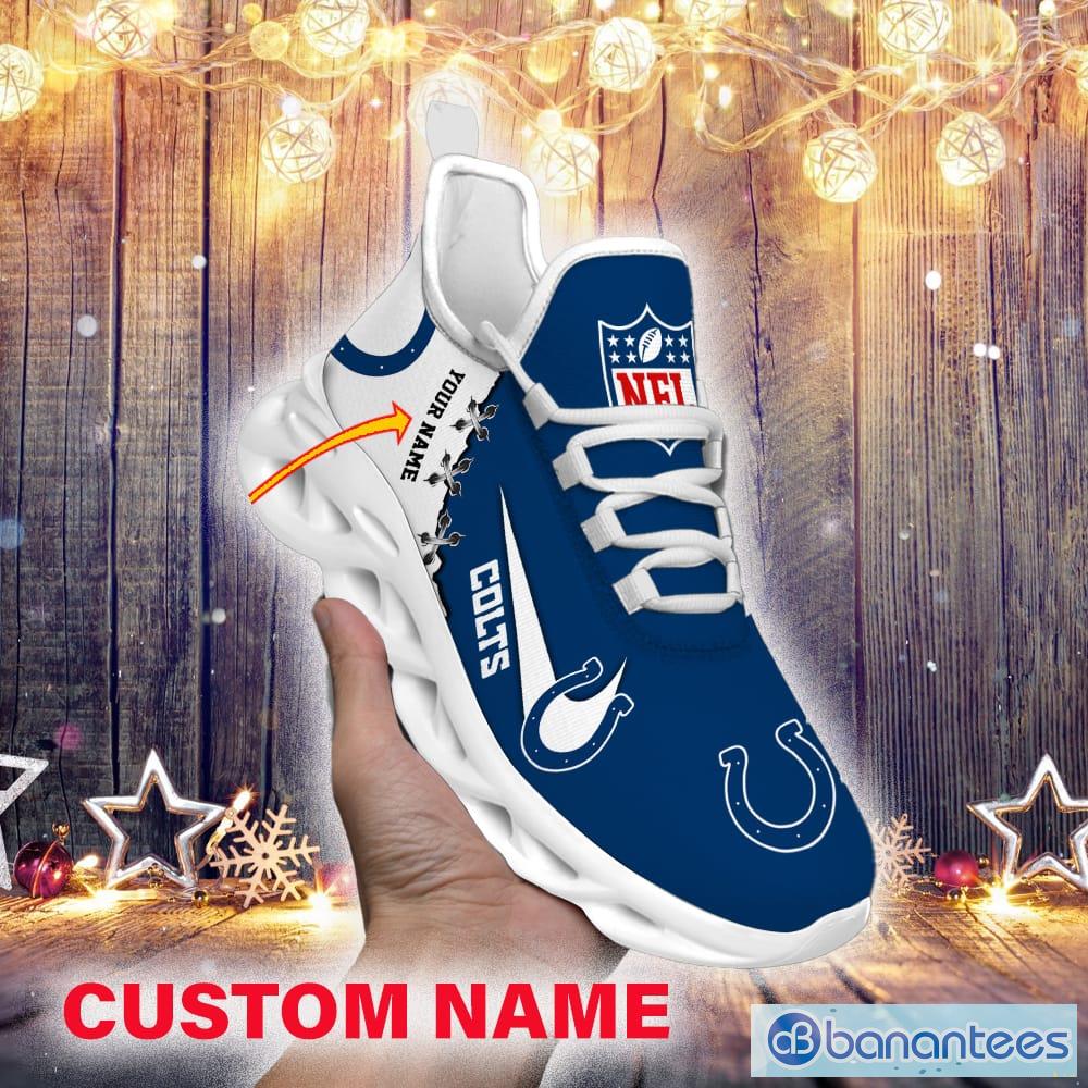 Personalized Indianapolis Colts NFL team custom name and number