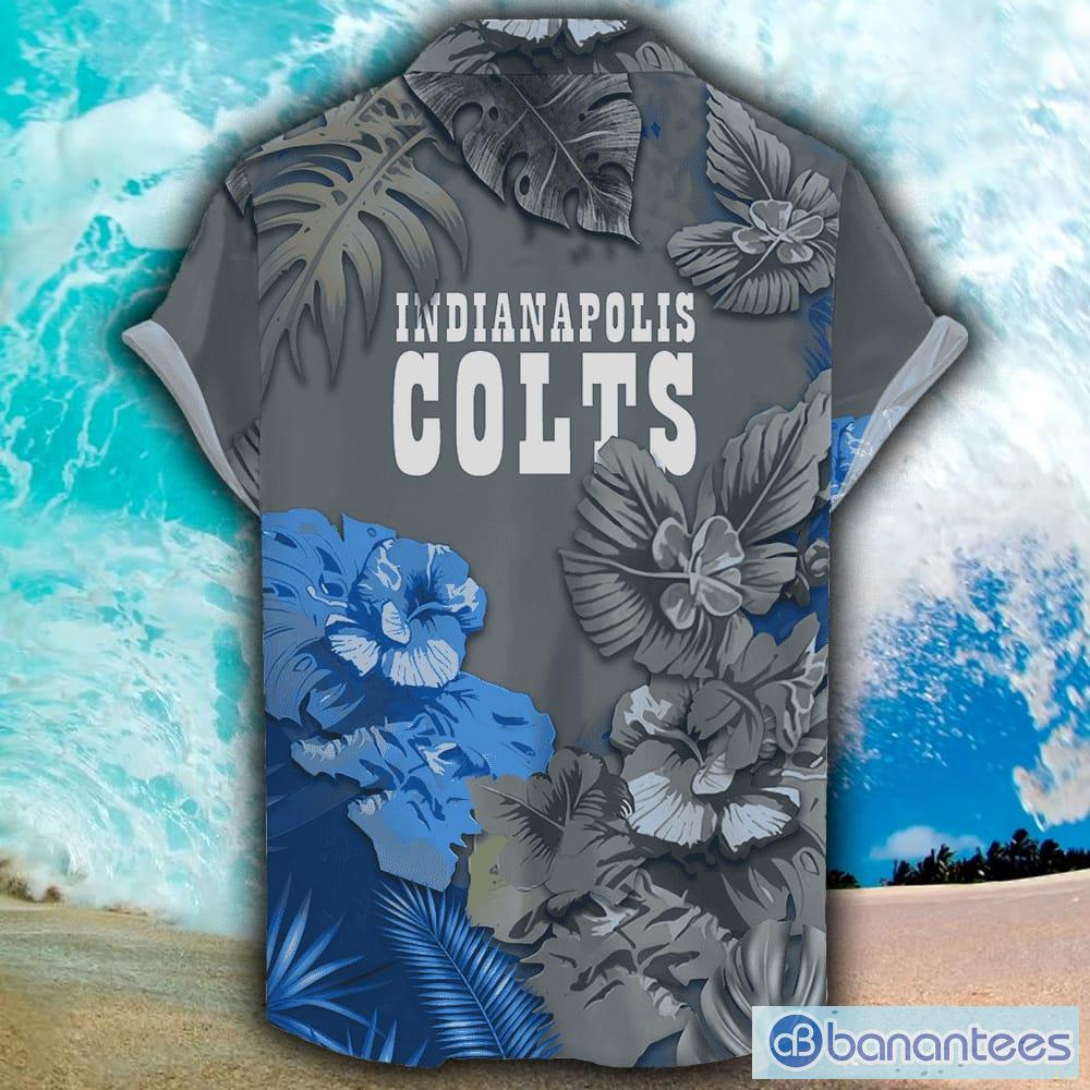 Indianapolis Colts Custom Name NFL Hawaiian Shirt And Shorts Gift For Men  And Women Fans - Banantees