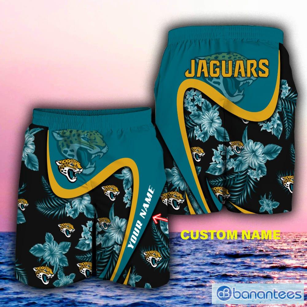 Jacksonville Jaguars Custom Name Hawaiian Shirt