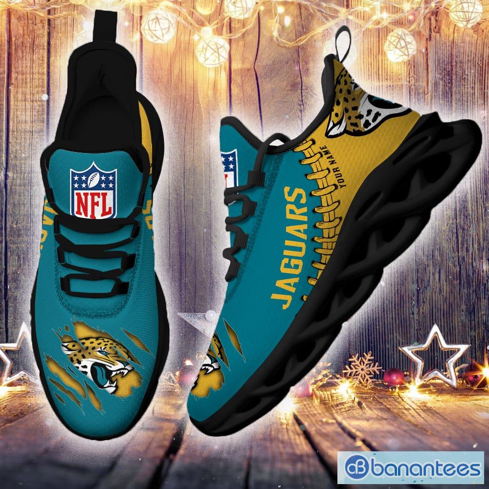 Nfl Jacksonville Jaguars Custom Name Max Soul Shoes Chunky Sneakers