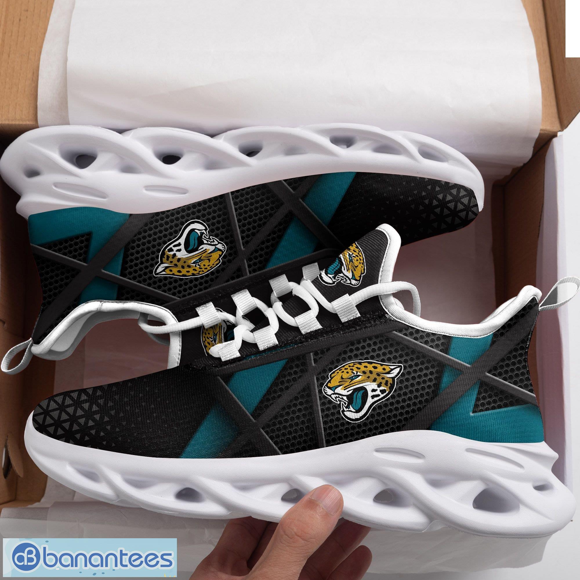 Jacksonville Jaguars NFL Max Sou Sneakers Running Shoes - Banantees