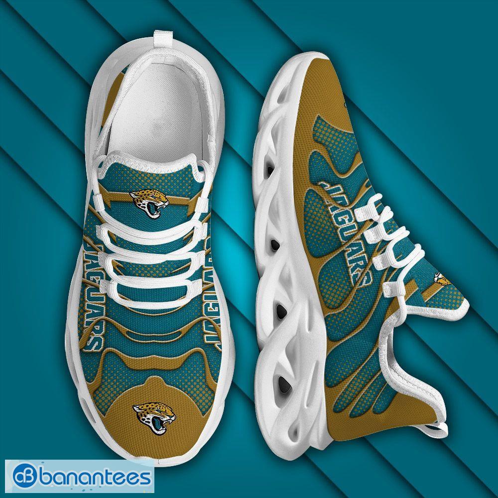 Jacksonville Jaguars Logo Running Sneaker Max Soul Shoes InTeal Gift For  Men And Women - Banantees