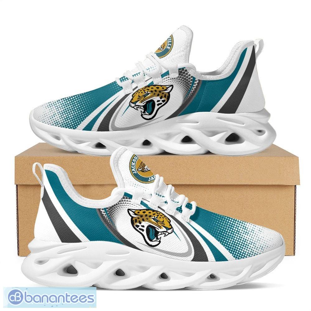 Jacksonville Jaguars Logo Running Sneaker Max Soul Shoes InTeal Gift For  Men And Women - Banantees