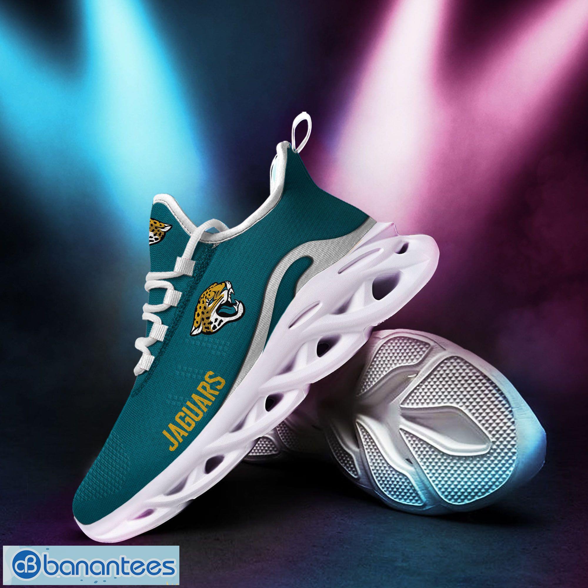 Jacksonville Jaguars NFL Max Sou Sneakers Running Shoes - Banantees