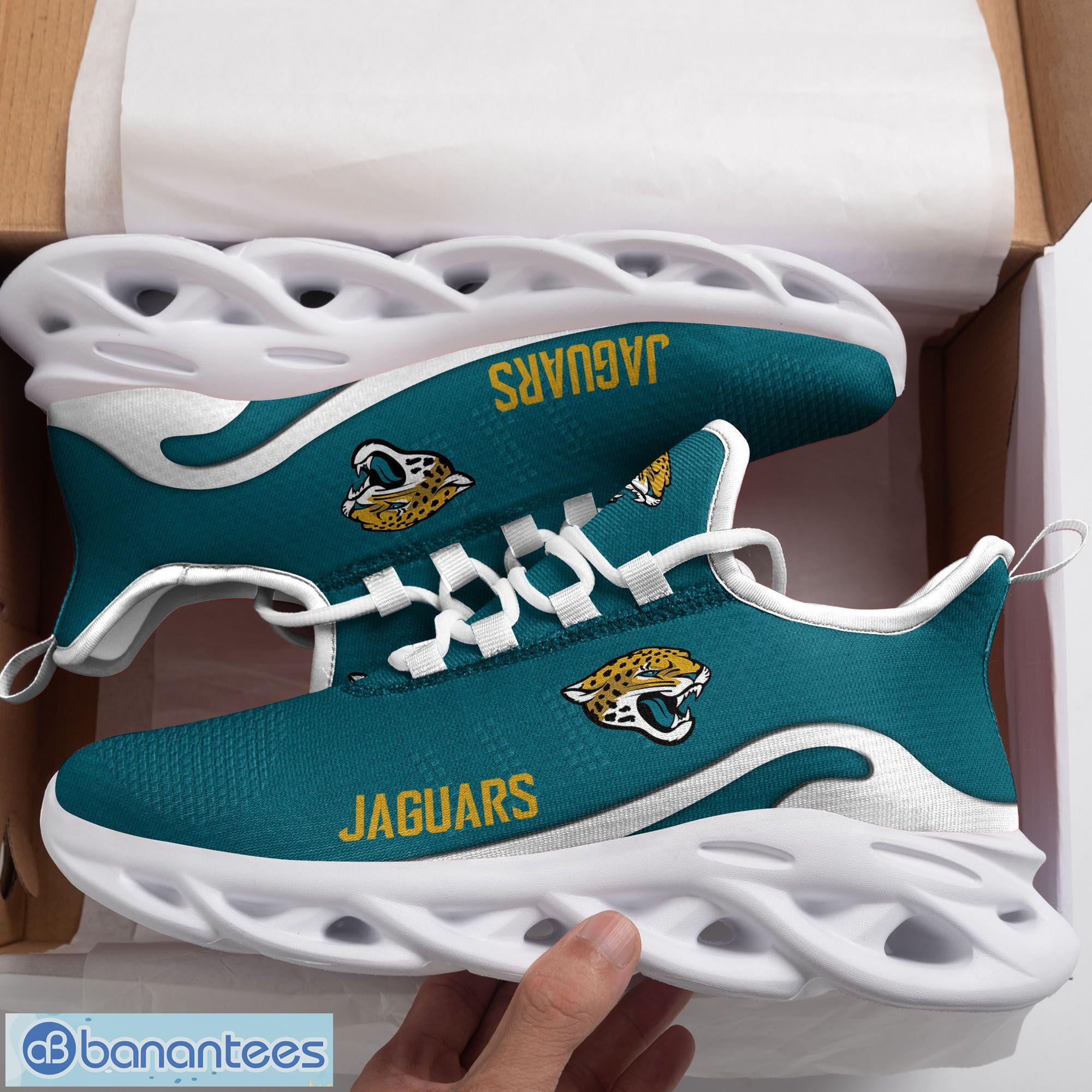 Jacksonville Jaguars NFL Max Sou Sneakers Running Shoes - Banantees