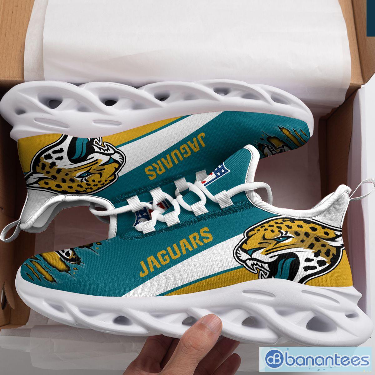 Jacksonville Jaguars Logo Running Sneaker Max Soul Shoes InTeal Gift For  Men And Women - Banantees