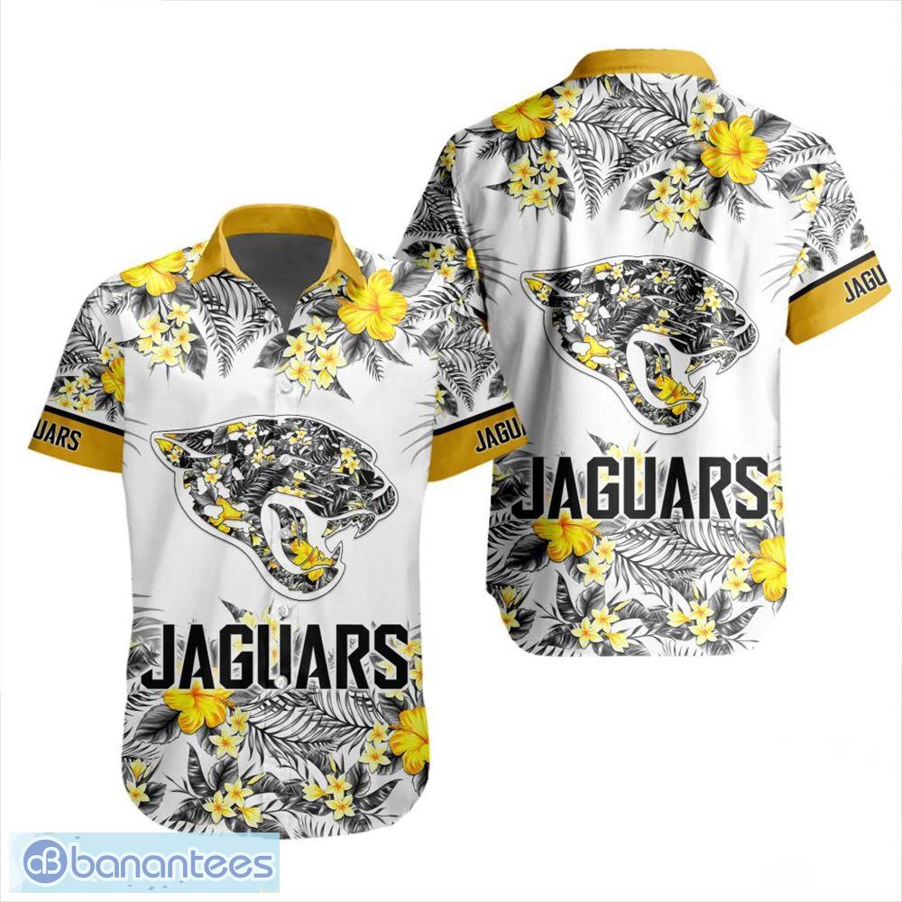 The best selling] Personalized Jacksonville Jaguars Football Team All Over  Print Hawaiian Shirt - Yellow