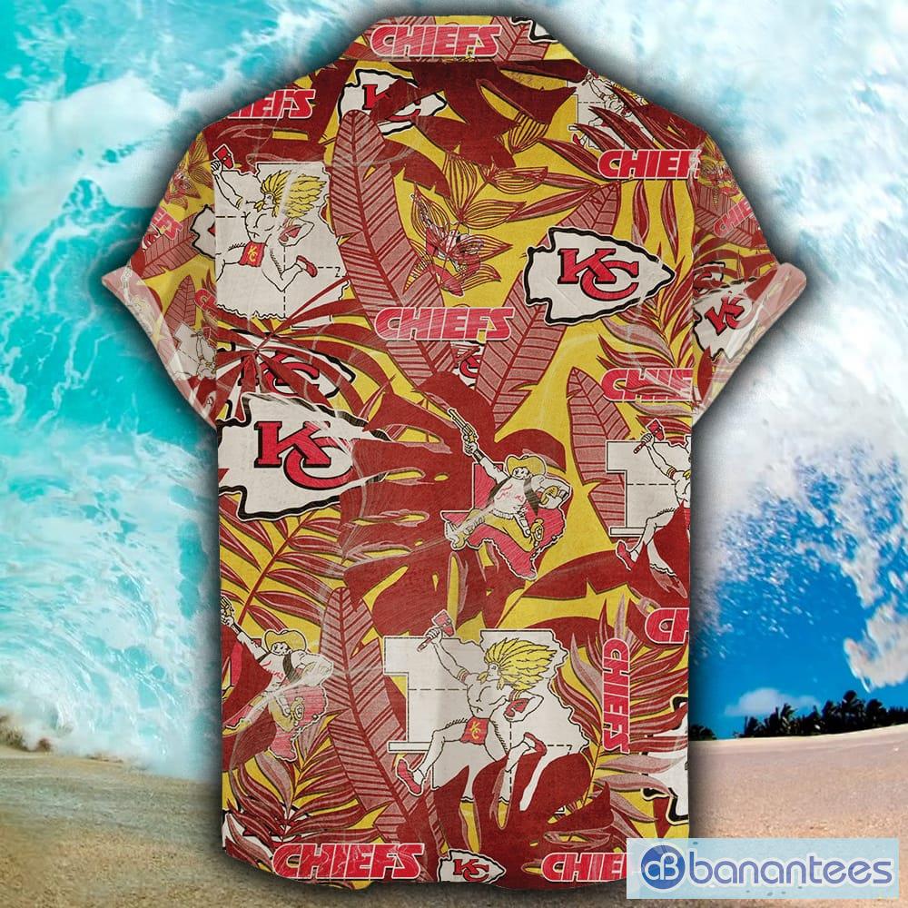 Kansas City Chiefs NFL Design 1 Beach Hawaiian Shirt Men And Women