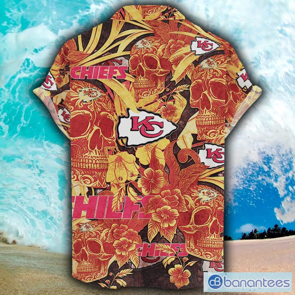 Summer Aloha NFL Kansas City Chiefs Hawaiian Shirt Gift For Football Fans