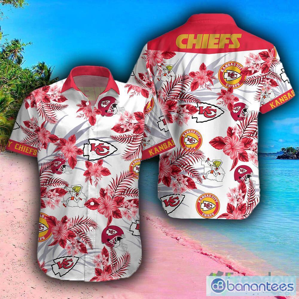 Kansas City Chiefs NFL Casual Trending Hawaiian Shirt Tropical Gift For Men  And Women Fans - Banantees