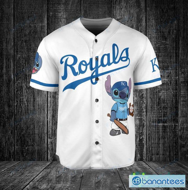 Kansas City Royals Baseball Jersey MLB Hello Kitty Custom Name & Number