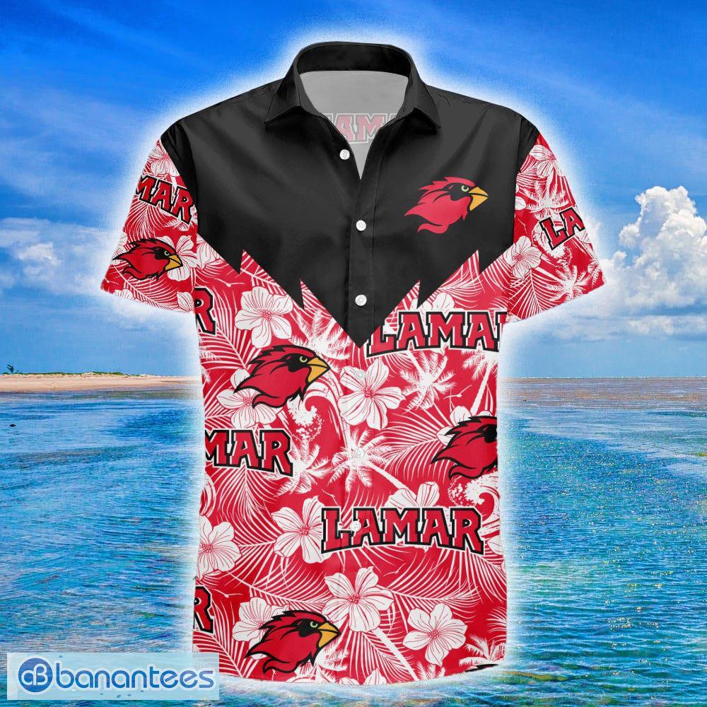 NCAA Lamar Cardinals Hawaiian Shirt For Men Women - T-shirts Low Price