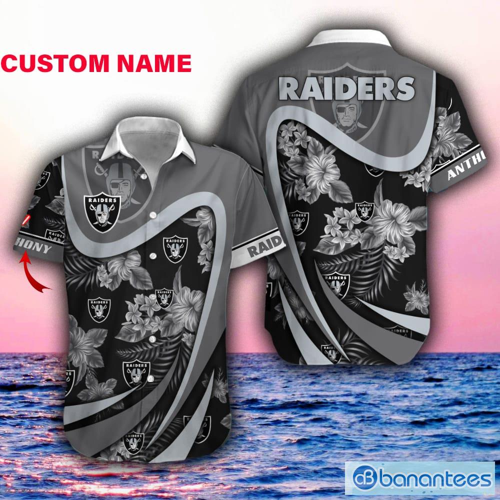 Las Vegas Raiders Custom Number And Name NFL 3D Baseball Jersey