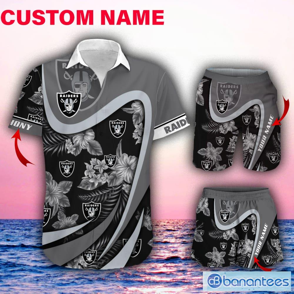 Las Vegas Raiders NFL Flower Tropical Hawaiian Shirt - The best gifts are  made with Love